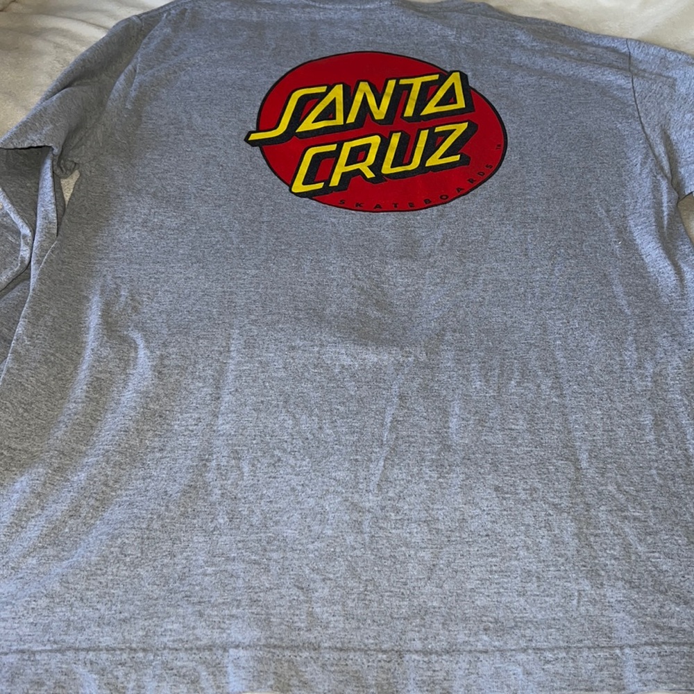 Santa Cruz Long Sleeve T Shirt Size Medium - Picture 8 of 9